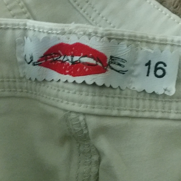 2 pairs - Bundle Jeans Sz 16 White & Beige - Picture 5 of 5